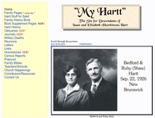 Tablet Screenshot of myhartt.com